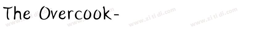 The Overcook字体转换